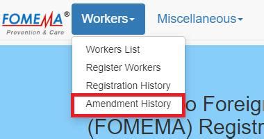 fomema status|USER GUIDE DOCUMENTATION .